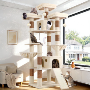 Multi-Level Large Cat Tree Tower for Indoor Cats